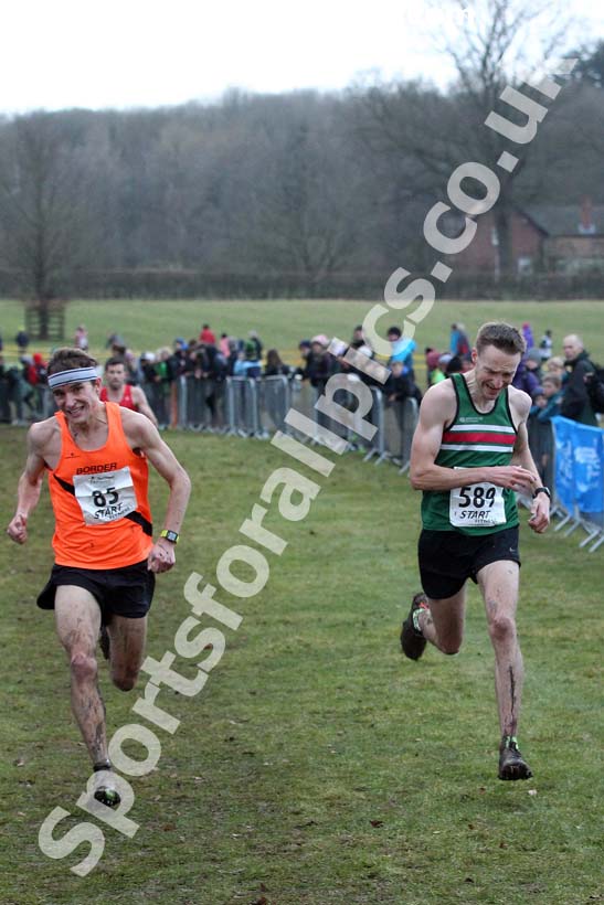 Senior mens Northern Cross Country Champs., Camp Hill Estate, Kirklington.  Photo: David T. Hewitson/Sports for All Pics